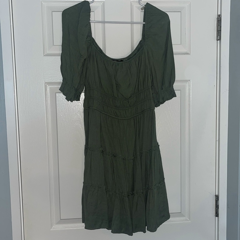 Army Green Dress